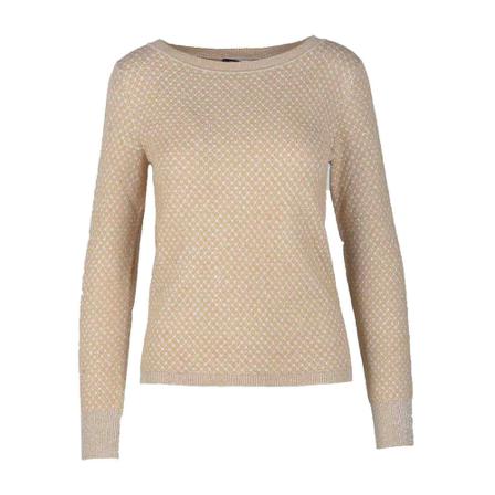 Pennyblack, Round-neck Knitwear Beige, Dames, Maat:L