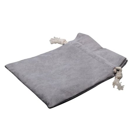 Tygpåse för smycken med dragsko för förvaring av handsträng Buddha-pärlor Tillbehör L