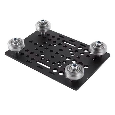 V-Slot Gantry -levysarja 20-80mm Alumiininen Gantry-levy pyörillä, sarja 3D-tulostimen CNC-koneen osille A