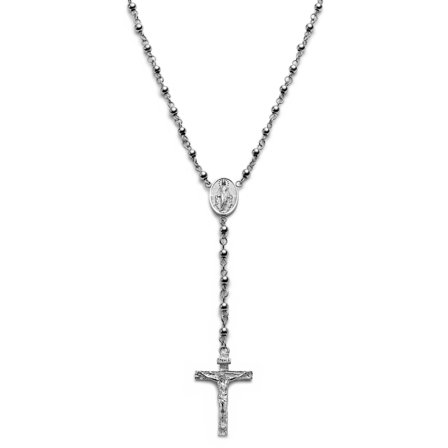 Varietas | Rosario in acciaio chirurgico con perline per uomini - Rosari