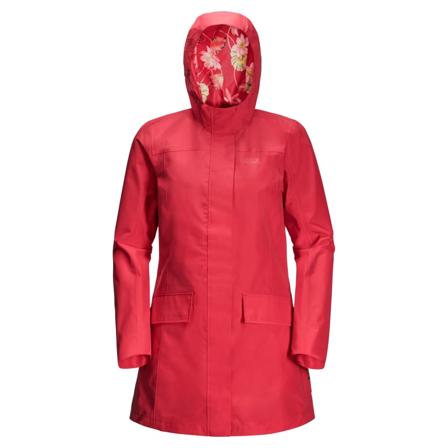 Jack Wolfskin Women's Cape York Paradise Coat Women synthetic-lined parkas Red S