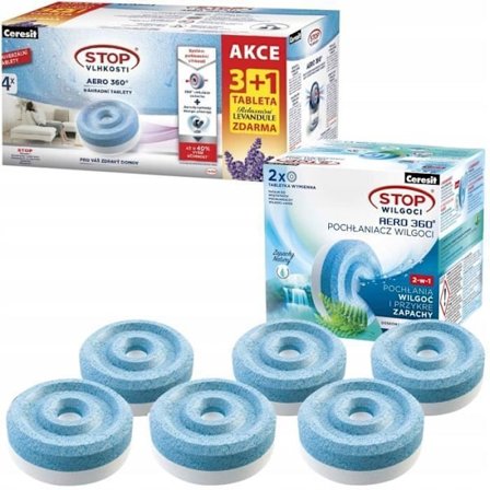 Ceresit AERO 360 fuktabsorberande tabletter 6 st.