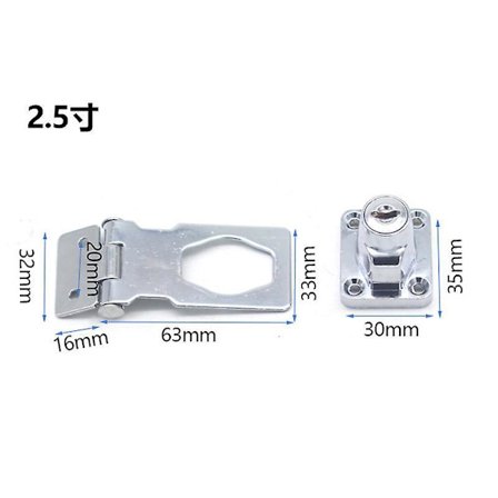Punch-free With Lock Drawer Locks Letter Box Locker Double Door Cabinet Lock Office Cabinet Security Combination Lock