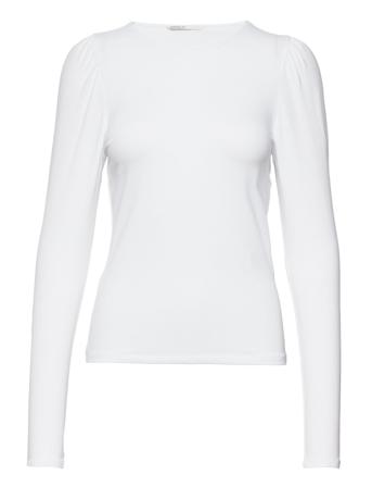 Onllive Love L/S Puff Top Jrs Noos T-shirts & Tops Long-sleeved Valkoinen ONLY