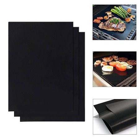 3 stk Grillmatte, Ovnmatte, Bakematte - Non Stick - 40x33