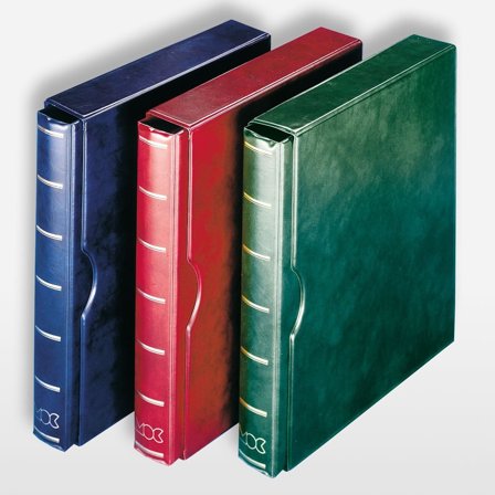 MOC Ringbind med kassette blå - Leuchtturm