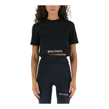 Palm Angels T-Shirts Sort, Dame