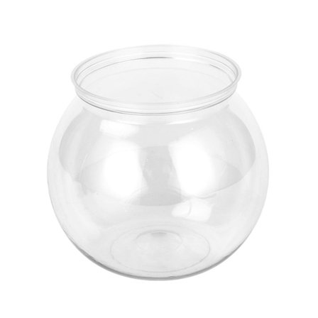 Rund Fiskebolle Plast Boblebolle Klart terrarium Flere størrelser Home Decor