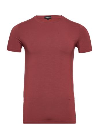 N3M201510 Underwear Night & Loungewear Pyjama Tops Rød Ermenegildo Zegna
