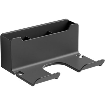 Hårtørrerholder, Hårtørrertilbehørsholder, Selvklæbende vægmonteret hårtørrerholder, Passer til de fleste hårtørrere til badeværelse, soveværelse og 