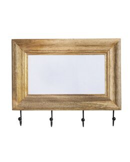 Ram med krokar Brun - Linea