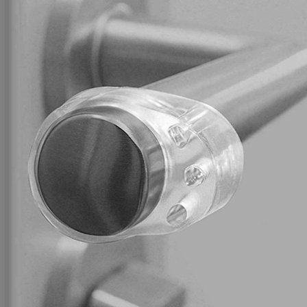Dørhåndtag Stopper Gummi Beskytter Knop Anti Crash Pad Bumper Buffer