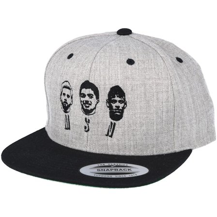 Forza - MSN Grey/Black Snapback Snapback Grey Cap - @ Hatstore