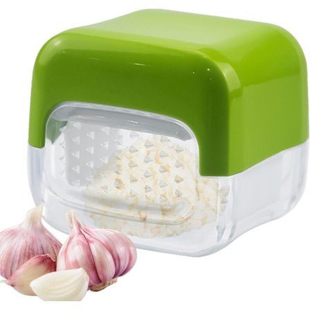 Hvidløgspresser | Rustfri hvidløgspresser - Hvidløgspresser, håndpresse, køkkenredskab til at knuse hvidløg