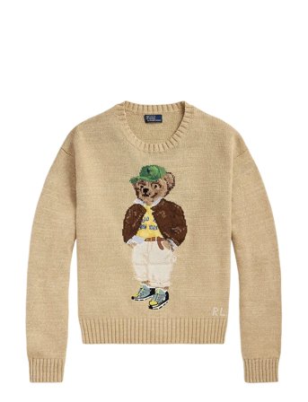 Polo Ralph Lauren | Polo Bear Cotton Crewneck Sweater | XL