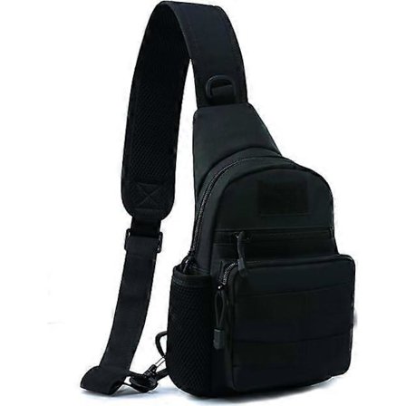 Miesten olkalaukku, kevyt crossbody-laukku Molle EDC Rover ulkoiluun, rintareppu
