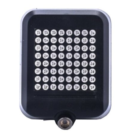 Smart automatisk baglygte til cykel med lasersensor & 64 LED