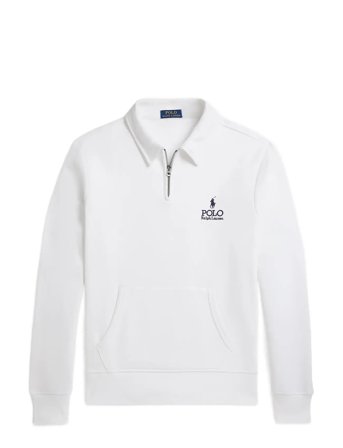 Polo Ralph Lauren | Logo Fleece Collared Sweatshirt | M