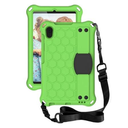 Huawei Mediapad M5 Lite / M6 8.4 Honeycomb Tekstur Etui - Grøn / Sort Green