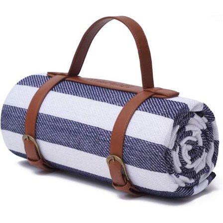 Vandtæt picnic tæppe - Sammenfoldelig picnicmåtte til udendørs brug er perfekt til parker og strande