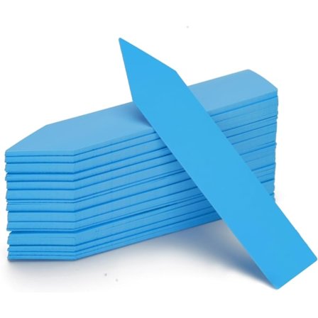 Planteetiketter og penn for utendørsplanter, 100 stk. Plast plantemarkører og etiketter Hageplante Navnelapper for frø, urter og spirer