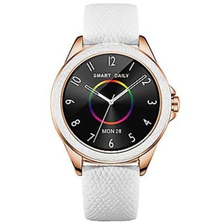 M6009 Glitter Läderarmband Mode Smartwatch
