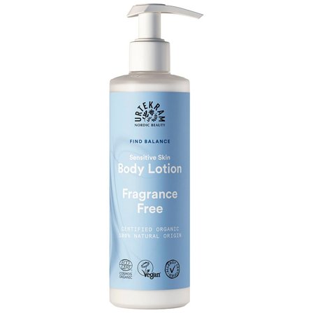 Urtekram Sensitive Skin Body Lotion Fragrance Free Ø 245 ml, Skincare, Kropspleje, Bodylotion