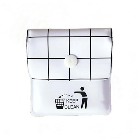 Bærbart Lommeaskebæger Udendørs Rejse Opbevaringspose