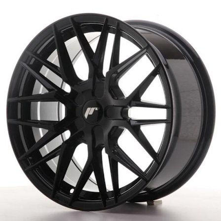 Jante Alu 17" Japan Racing JR28 17x8 ET25-40 BLANK Glans Sort