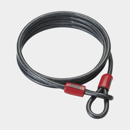 Zámkové lano ABUS Cobra, 200 cm, Ø8 mm, černé