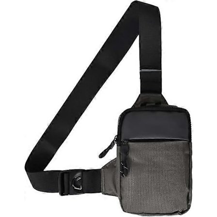 Axelväska och ryggsäck för män och kvinnor, bröstväska, Crossbody-väska Sling Chest Bags, Sport Fitness Bröstväska för arbete