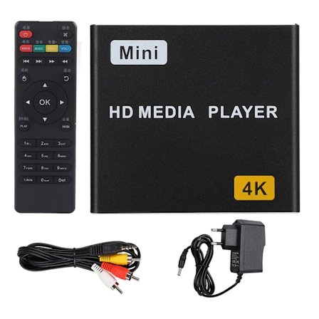 4K Full HD digitaalinen mediasoitin HDMI USB s SPDIF koti musiikki video soitin
