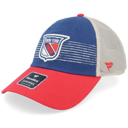 Fanatics - New York Rangers Breakaway Deep Royal/Red Trucker Trucker Blue Cap - NHL @ Hatstore