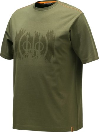 Beretta Men's Trident T-Shirt Men short-sleeved sweaters Green XL