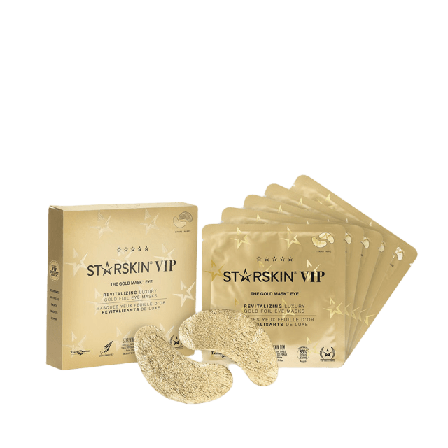 Starskin VIP The Gold Mask Eye - Revitalizing Luxury Foil Mask 5-pair Ansiktsmask & peeling Dam 5 PCS