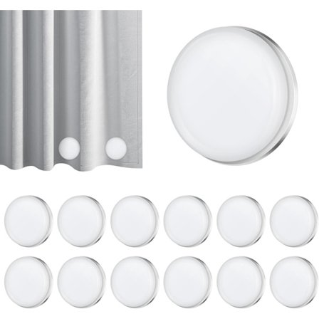 Duschdraperi vikt med silikonbeläggning