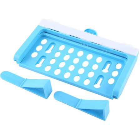 1 stk. sammenklappeligt plastikpose hængende stativ skraldespand opbevaring