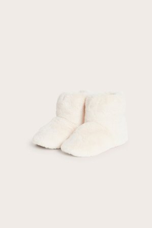 Kappahl | Saapastohvelit | Luonnonvalkoinen