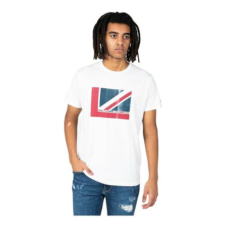 Pepe Jeans, T-Shirts Biały, Mężczyzna, Rozmiar: M
