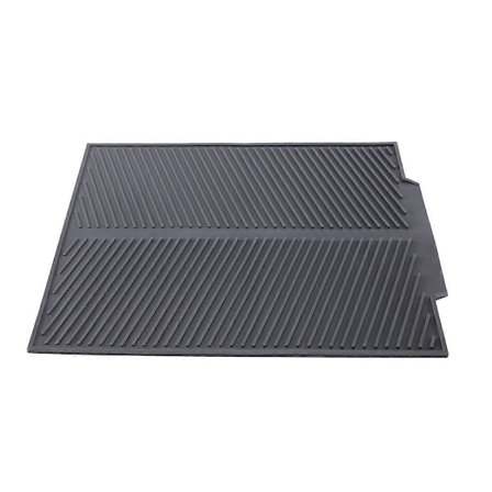 Diskställ Silikon Diskställ Stor Diskbänk Torkställ Grå (FMY)