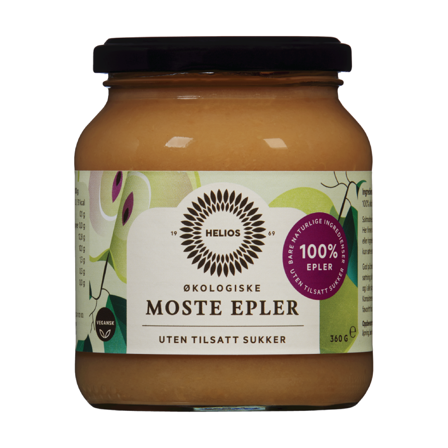 Helios Eplemos Usøtet, 360 g