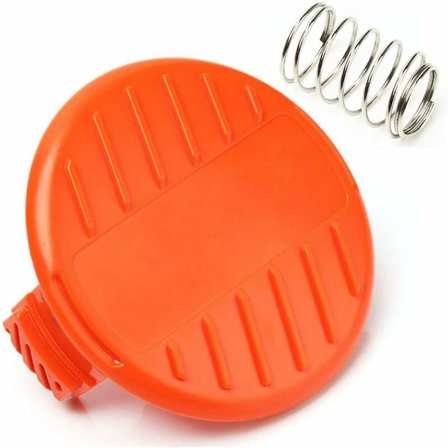 2 st Spolhöljeslock + Fjäder Reservdelar för BLACK+DECKER