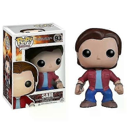 2025 NY FUNKO POP!!! Supernatural Sam #93 Blood Sam Winchester #93 Chase Model Action Figure Leker Ornament Gaver