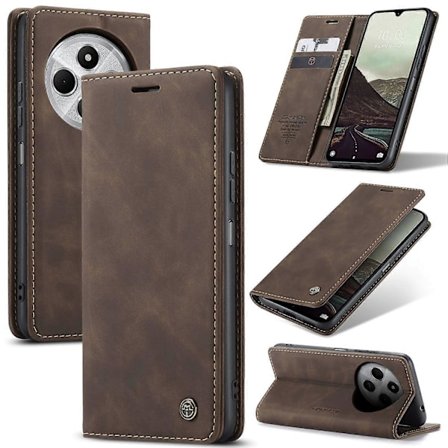 Til Xiaomi Redmi 14C 4G Etui CASEME 013 Serie Kortholder Stativ Læder Telefon Cover