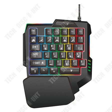 Mechanical keyboard - INN - M-1300 - 35 keys - RGB backlight - Palm rest included