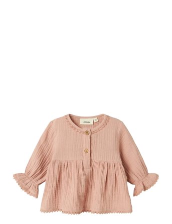 Lil'Atelier Nbflulu Ls Shirt Lil - Pink - 74