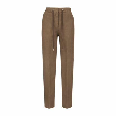 Peserico Bukser with drawstrings Brun, Dame Bukser