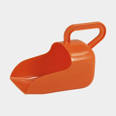 Øsekar med håndtag Länsman, plast, orange