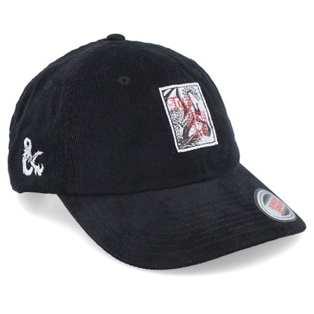 Dungeons & Dragons - Black - unconstructed - Cap - "Total Party Kill Cord Dad Cap " - Hatstore