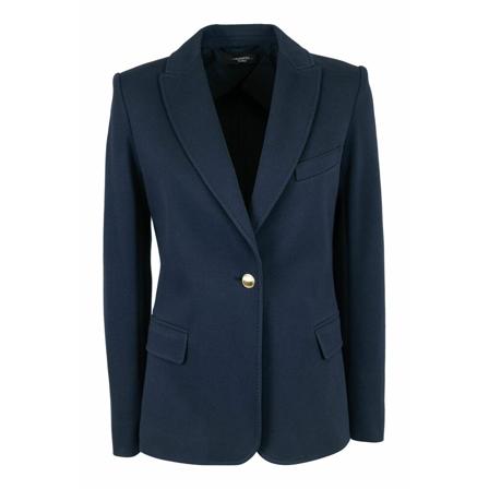 Max Mara, Blazers Blauw, Dames, Maat:S